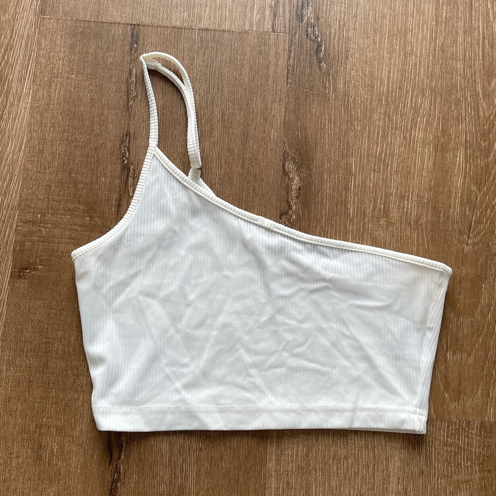White Crop Top